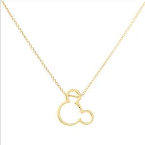 HP💕 5⭐️rated Mickey Mouse gold necklace